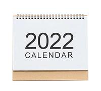 Gusengo Stand Up Table Calendriers, Calendrier De Bureau 2021-2022, Calendrier De Bureau Mini, Agenda Mensuel Organisateur, Sept 2021 - Déc 2022 Debout avec Reliure Solide À Deux Fils