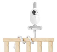 Gusfeliz Support caméra bébé pour babyphone Philips SCD843/26 SCD833/26 SCD891/26 SCD630/26 - Support à clip flexible, réglable à 360°, sans perçage, montage sur table de lit