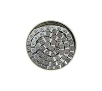 Gusset chaine demi maillon chrome 1 8 single speed