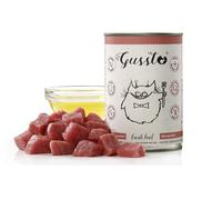 GUSSTO Cat Fresh Beef Conserve pour chat, bœuf frais, 400 g