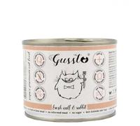 GUSSTO Cat Fresh Calf & Rabbit conserve pour chats 200 g