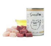 GUSSTO Cat Fresh Calf & Rabbit pâtée pour chats Veau et Lapin 400 g