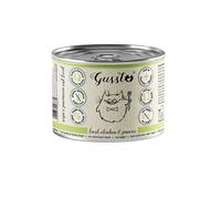 GUSSTO Cat Fresh Chicken Prawns Nourriture humide pour chats poulet aux crevettes 200 g