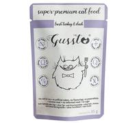 GUSSTO Cat Fresh Turkey & Duck 85 g sachet pour chats
