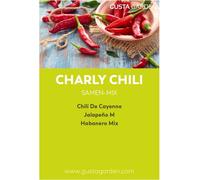 GUSTA GARDEN CHARLY CHILI - Mélange de Graines de Piments - 1 pcs