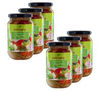 Gustadéa - Lot 6x Variante de légumes au vinaigre - Gustadéa - pot 340g