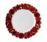 Gustafsbergs Porslinsfabrik Assiette Röd Aster Ø 28 cm