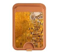 Gustav Klimt Adele Bloch Bauer Portefeuille magnétique pour iPhone 16 15 14 13 Pro Max, multicolore