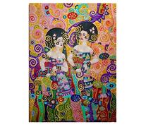 Gustav Klimt,Adult 1000-piece Puzzle,Teen Boys and Girls Jigsaw Puzzles,Premium Fun Family challenging Birthday Puzzle,50x70cm