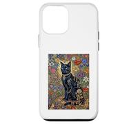 Gustav Klimt Chat Coque pour iPhone 12 Mini