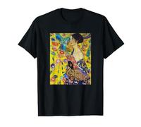 Gustav Klimt - Lady with a Fan #2 - pour Artiste T-Shirt Graphique avec Valeur