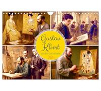 Gustav Klimt, le peintre. Sa vie, ses œuvres d'art, Version française (Calendrier mural 2026 DIN A4 portrait), Calendrier CALVENDO mensuel