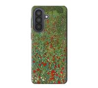 Gustav Klimt Poppy Field Etui Coque Housse pour Samsung Galaxy A57