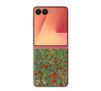 Gustav Klimt Poppy Field Etui Coque Housse pour Samsung Galaxy Z Flip 7