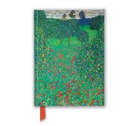 Gustav Klimt: Poppy Field Foiled Journal
