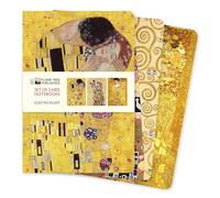 Gustav Klimt Set of 3 Midi Notebooks Gustav Klimt Set of 3 Midi Notebooks (Auteur)