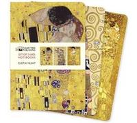 Gustav Klimt Set of 3 Midi Notebooks Gustav Klimt Set of 3 Midi Notebooks (Auteur)