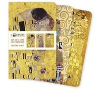 Gustav Klimt Set of 3 Mini Notebooks Gustav Klimt Set of 3 Mini Notebooks (Auteur)