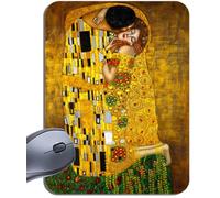 Gustav Klimt The Kiss Art Nouveau Tapis de souris