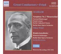 Gustav Mahler Gustav Mahler - SYMPHONY NO. 2, (CD) Album