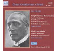 Gustav Mahler Gustav Mahler - SYMPHONY NO. 2, (CD) Album