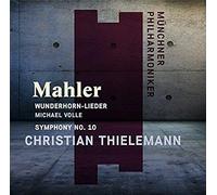 Christian Thielemann - Mahler: Wunderhorn-lieder & Symphony No. 10 [New CD]