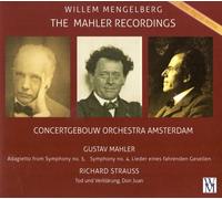 Gustav Mahler / Willem Mengelberg – The Mahler Recordings – CD – Edel