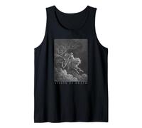 Gustave Doré Art Mort faux foncé cheval démon ailes Débardeur