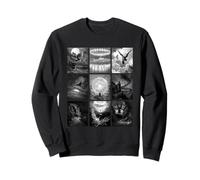 Gustave Dore célèbres Illustrations rétro Vintage Classique Art Sweatshirt