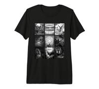 Gustave Dore célèbres Illustrations rétro Vintage Classique Art T-Shirt Haut de Gamme
