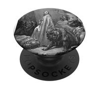 Gustave Dore Daniel dans la fosse aux lions PopSockets PopGrip Interchangeable