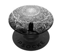 Gustave Doré - Dante et Béatrice Voir Dieu - Art pour Artistes PopSockets PopGrip Adhésif