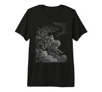 Gustave Dore Death on The Pale Horse T-Shirt Haut de Gamme