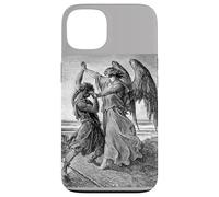 Gustave Dore Jacob Lutte avec l'ange 1855 Coque pour iPhone 13