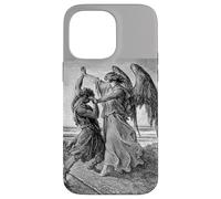 Gustave Dore Jacob Lutte avec l'ange 1855 Coque pour iPhone 14 Pro Max