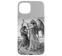 Gustave Dore Jacob Lutte avec l'ange 1855 Coque pour iPhone 15 Plus