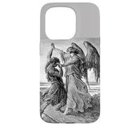Gustave Dore Jacob Lutte avec l'ange 1855 Coque pour iPhone 15 Pro