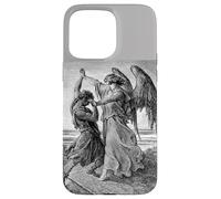 Gustave Dore Jacob Lutte avec l'ange 1855 Coque pour iPhone 15 Pro Max
