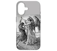 Gustave Dore Jacob Lutte avec l'ange 1855 Coque pour iPhone 17