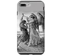 Gustave Dore Jacob Lutte avec l'ange 1855 Coque pour iPhone 7 Plus/8 Plus