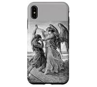 Gustave Dore Jacob Lutte avec l'ange 1855 Coque pour iPhone XS Max