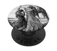 Gustave Dore Jacob Lutte avec l'ange 1855 PopSockets PopGrip Adhésif
