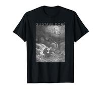 Gustave Doré - Leviathan - Art pour Artistes T-Shirt Graphique avec Valeur