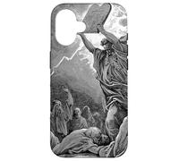 Gustave Dore Moïse Brise Les tablettes de la Loi Coque pour iPhone 16