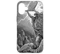 Gustave Dore Moïse Brise Les tablettes de la Loi Coque pour iPhone 16 Plus