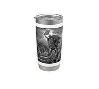 Gustave Dore Moïse brise les tablettes de la loi Gobelet isotherme en acier inoxydable double paroi