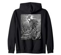 Gustave Dore Moïse Brise Les tablettes de la Loi Sweat à Capuche