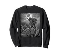 Gustave Dore Moïse Brise Les tablettes de la Loi Sweatshirt