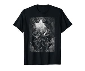 Gustave Doré - Satan jeté aux enfers - Le Paradis Perdu - 1866 T-Shirt