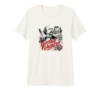 Gustave Flaubert Madame Bovary Littérature T-Shirt Haut de Gamme